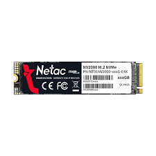 NETAC NV2000 512GB NVMe PCIE GEN3 M.2 2280 SSD