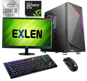 Exlen Frontira - Intel Core i3 10105F 16GB 512GB M.2 GTX 1650 4GB Windows 11 Home Exlen Laptop & PC Repair