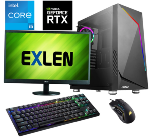 Exlen Frontira - Intel Core i5 13400F 16GB DDR5 1TB M.2 RTX 4060 Windows 11 Home Exlen Laptop & PC Repair