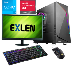 Exlen Frontira - Intel Core i3 12100 16GB DDR5 1TBGB M.2 RX 6650 XT 8GB Windows 11 Home Exlen Laptop & PC Repairs Exlen Frontira - Intel Core i3 12100 16GB DDR5 1TBGB M.2 RX 6650 XT 8GB Windows 11 Home Exlen Laptop & PC Repair