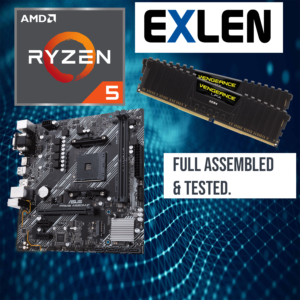 AMD RYZEN 5 4500 A520 MOTHERBOARD 16GB DDR4 BUNDLE Exlen Laptop & PC Repairs AMD RYZEN 5 4500 A520 MOTHERBOARD 16GB DDR4 BUNDLE Exlen Laptop & PC Repair