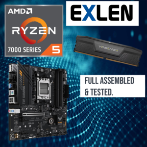 AMD RYZEN 5 7600 A620 MOTHERBOARD 16GB DDR5 BUNDLE Exlen Laptop & PC Repairs AMD RYZEN 5 7600 A620 MOTHERBOARD 16GB DDR5 BUNDLE Exlen Laptop & PC Repair