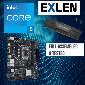 INTEL CORE i5 13400 H610 MOTHERBOARD 16GB DDR5 BUNDLE Exlen Laptop & PC Repair