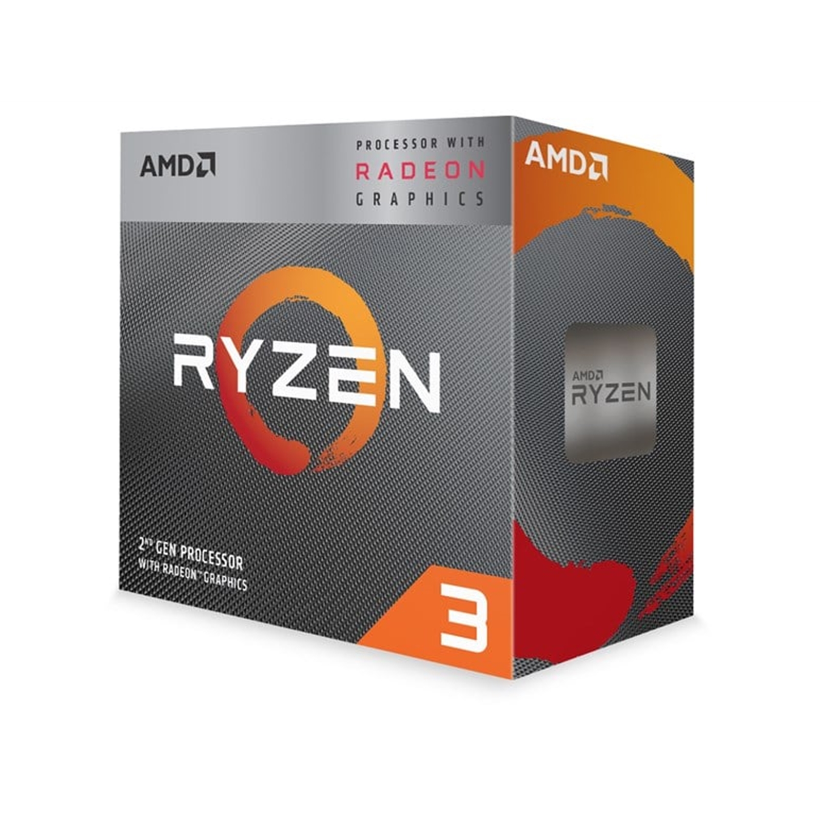 AMD RYZEN 3 3200G 4 CORE PROCESSOR AM4 6MB w/ RADEON GRAPHICS