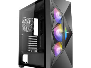 ANTEC DF800 FLUX BLACK ATX TEMPERED GLASS ARGB GAMING CASE