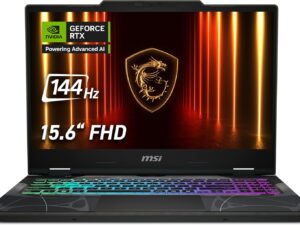 MSI CYBORG 15 INTEL CORE 7 240H 16GB DDR5 512GB SSD 15.6" 144HZ WINDOWS 11 HOME GAMING LAPTOP