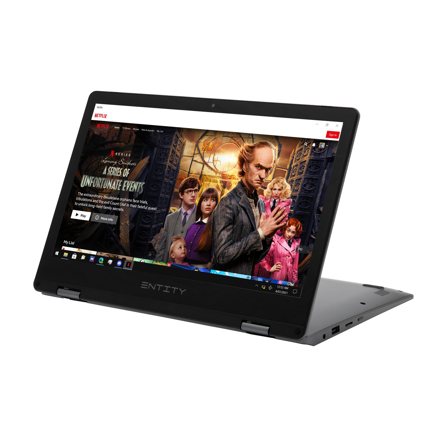 ENTITY BOOK TARGA CELERON N4020 4GB 128GB SSD 11.6" 360 TOUCHSCREEN WINDOWS 11 HOME - Image 3