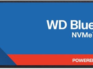 WD Blue SN5100 NVMe SSD 1TB (Up to 7,1000 MB/s read speeds, M.22280, PCIe Gen 4.0, n Cache 4.0, SANDISK 3D CBA NAND technology, Acronis True Image data migration software) POWERED BY SANDISK