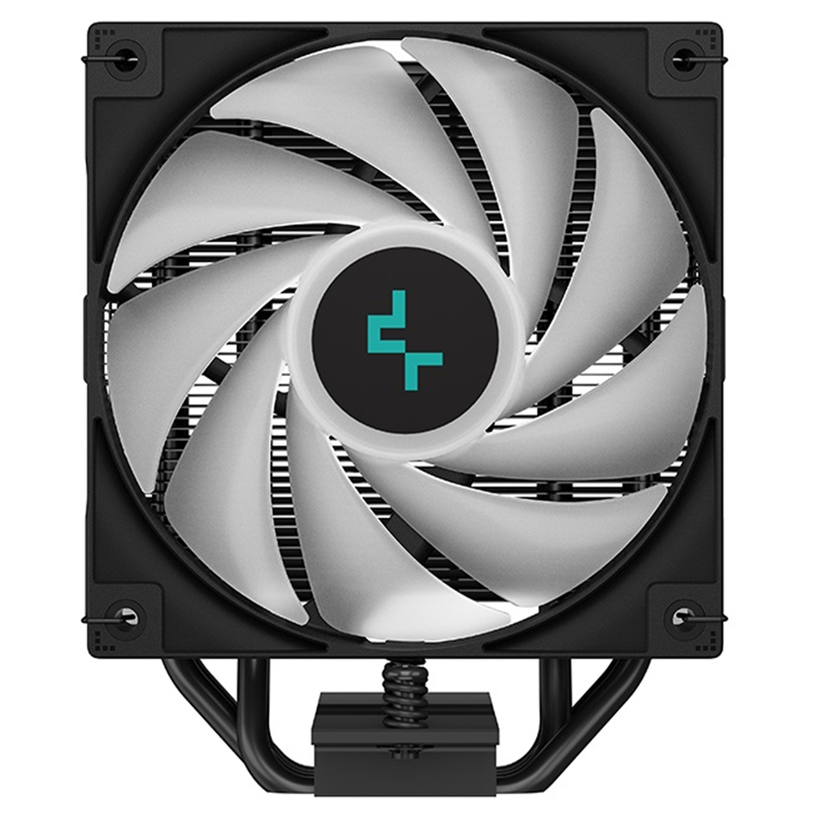 DeepCool AG400 Black ARGB V2 CPU Air Cooler, 120mm PWM Fan, 4 Direct Touch Heat Pipes, Addressable RGB, LGA1851/1700/1200, AM5/AM4 Compatible, High-Performance Single Tower Cooler - Image 4