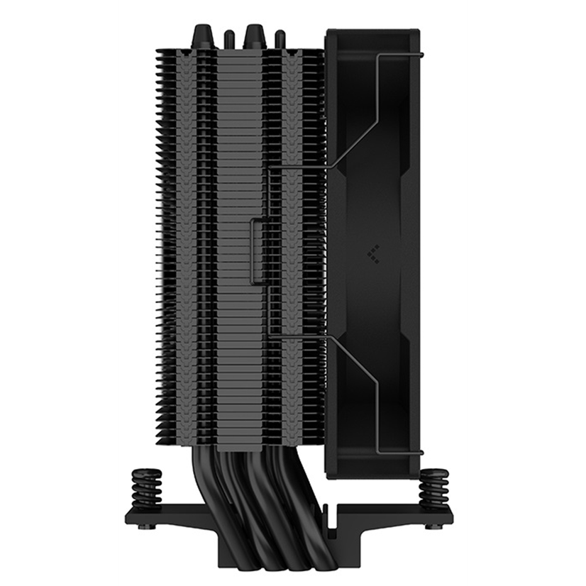 DeepCool AG400 Black ARGB V2 CPU Air Cooler, 120mm PWM Fan, 4 Direct Touch Heat Pipes, Addressable RGB, LGA1851/1700/1200, AM5/AM4 Compatible, High-Performance Single Tower Cooler - Image 5