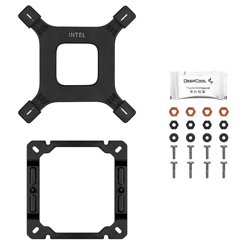 DeepCool AG400 Black ARGB V2 CPU Air Cooler, 120mm PWM Fan, 4 Direct Touch Heat Pipes, Addressable RGB, LGA1851/1700/1200, AM5/AM4 Compatible, High-Performance Single Tower Cooler - Image 9