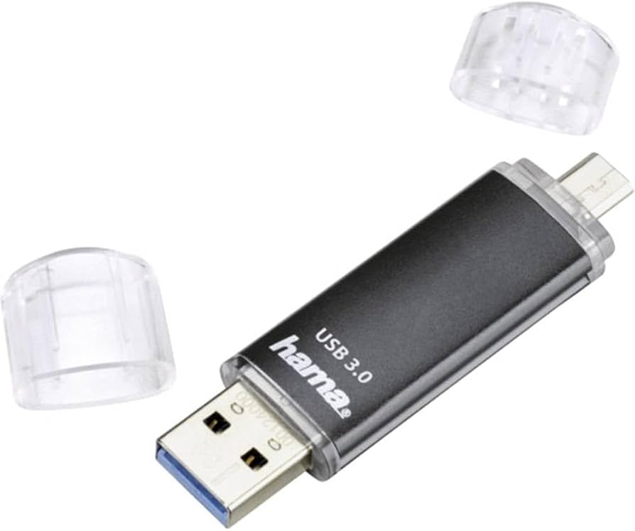 HAMA LAETA TWIN 64GB USB3.0/MICRO USB PEN DRIVE