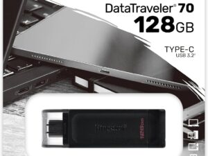 KINGSTON DATATRAVELER 70 128GB USB C 3.2 PEN DRIVE